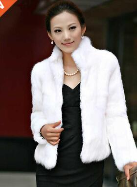 Women's Faux Fur Coat Fluffy Plu Coats New Autumn And Wint