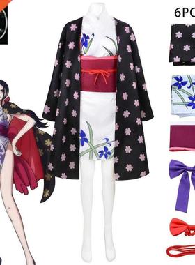 One Pece Ghost sland Robn kmono cos clothng Ncole