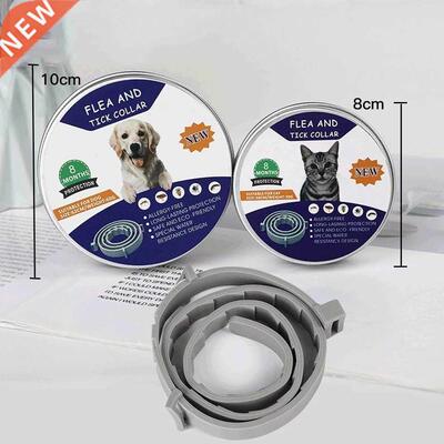 New 8 Month Flea & Tick Prevention Collar perro for Cats dog