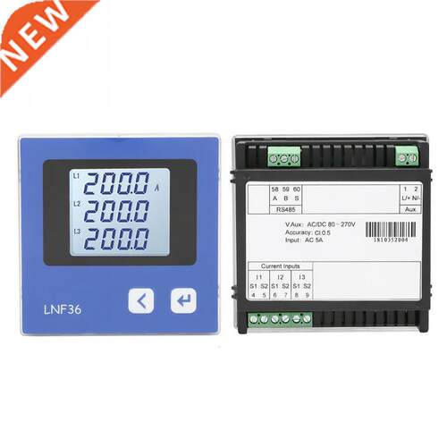 Digital 3-phase Ammeter Intelligent Power Meter Three-Phase