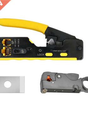 RJ45 Pliers Crimper CAT5 CAT6 CAT7 CAT8 NetworkTools Etherne