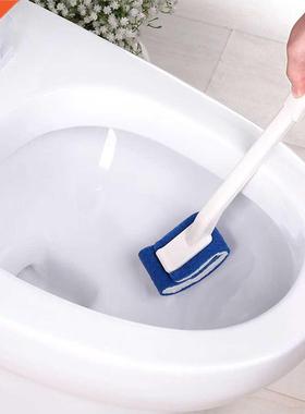 Toilet Brush Cleaning Flexible Long Handle Brosse Blue