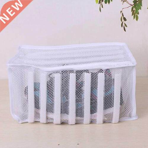 White Laundry Bag Organizer Bag For Shoe Mesh Laundry Shoes