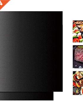 33x40cm Reusable Non-stck BBQ Grll Mat 0.08mm Thck PTFE B
