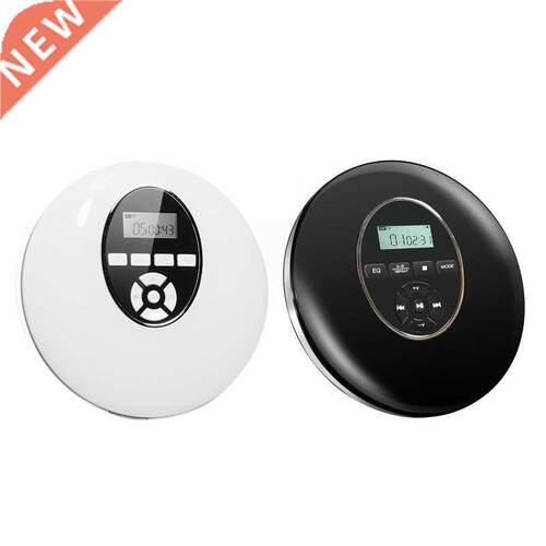 Round Style CD Player Portable Headset HiFi Music