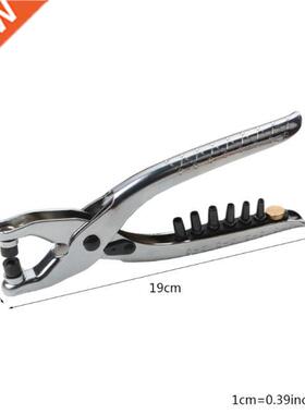 Practical Metal Rivets Eyelet Hole Punch Pliers Tool with Ey