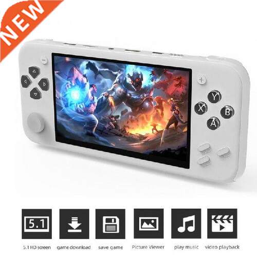 XRS-2000 Handheld Game Console 5.1 Inch HD Screen Portable