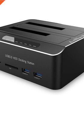 Hard Drive Docking Station USB 3.0 Aluminum Dual Bay Hard Dr