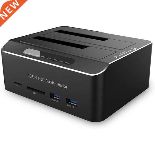 Hard Drive Docking Station USB 3.0 Aluminum Dual Bay Hard Dr