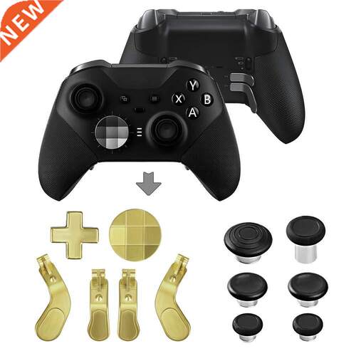 Metal Thumb sticks Kit with Adjustment Tool D-Pad Paddles fo