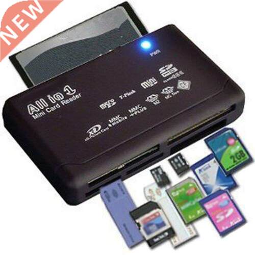 2pc Mini Memory Cardreader All in One Card Reader USB 2.0 48