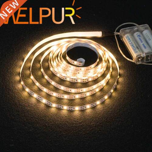 3AA Battery Power Led Strip Light SMD2835 50cm 1M 2M 3M 4M 5