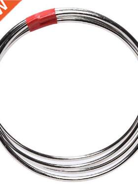 4Pcs/Set New Silver Linking Rings Tools Magic Tricks