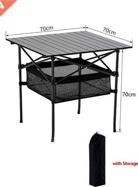 Outdoor Folding Table Chair Camping Aluminium Alloy Picnic