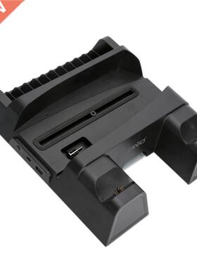 OIVO PS5 Dual Controller Charger Console Vertical Cooling St
