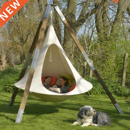 Flyng Saucer Lghtweght Portable Nylon Hammock Backpackng