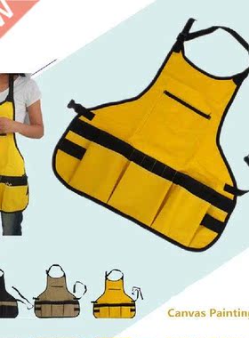 Waterproof Multi-functional Sleeveless Apron Canvas