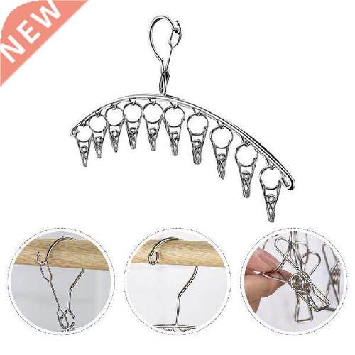 10/16/20 Clips Stainless Steel Clothes Drying Hanger