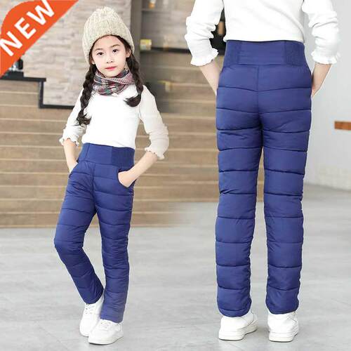 Toddler Kid oys Girls Winter Pants Cotton Padded Thick Warm