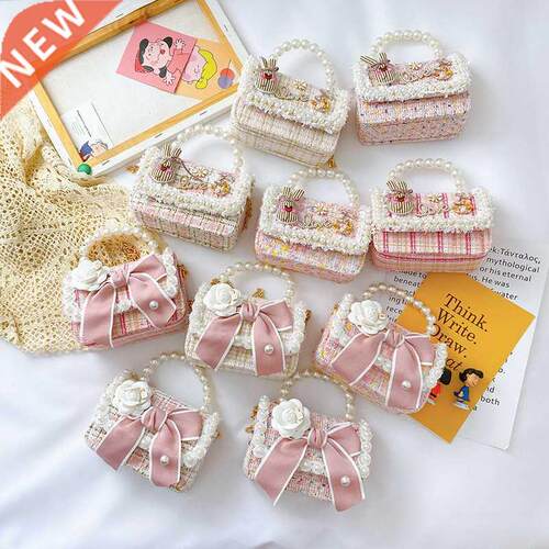 Children's Mini Handbags Tote Cute Kids Princess Messenger B