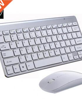 Mini Wireless Keyboard Mouse Set Waterproof 2.4G for Apple M