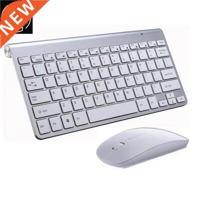 Mini Wireless Keyboard Mouse Set Waterproof 2.4G for Apple M