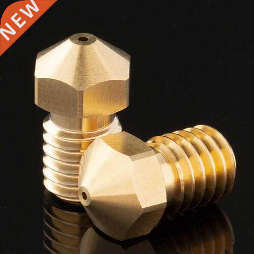 High Quality Series Brass V6 Nozzles for 3D Printer 0.4mm M6