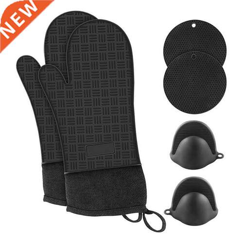 Oven Glove Heat-Resistant To 300 Celsius,Oven Gloves,With Po