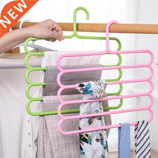 5 Layers Clothes Hanger Closet Pants Hangers Trousers Hanger