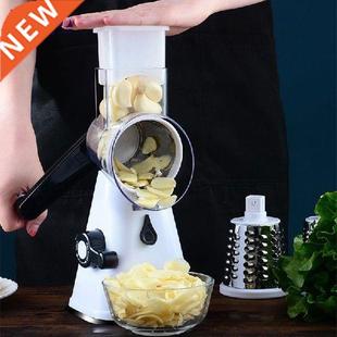 3 In 1 Manual Vegetable Cutter Slicer Kitchen Roller