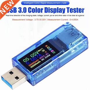 USB 3.0 Power Meter 3.7-30V 0-4A Voltage Tester Multimeter,