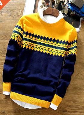 Men Sweater 2020 Autumn Men Long Sleeve Pullovers Outwear Fa