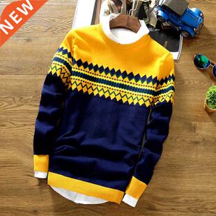 Men Sweater 2020 Autumn Men Long Sleeve Pullovers Outwear Fa