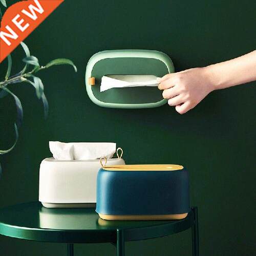 Wet Wipes Dispenser Holder - Wall-Mounted Wet Tissue Box