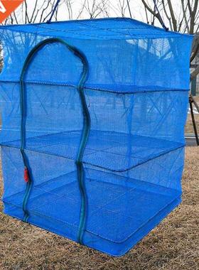 6/8 Layers Drying Net for Herbs Hanging Basket Folding Dry R