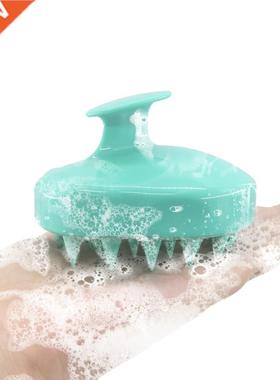 Comb Handheld 5 Colors Silicone Scalp ampoo Massage Bru