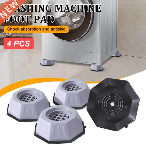 4Pcs Anti-Vibration Pads for Washing Machine 4cm Heighten