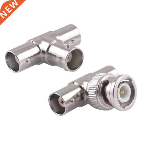 5x NC Male to 2Female Plug RF Coaxial T Adapter w NC Conne