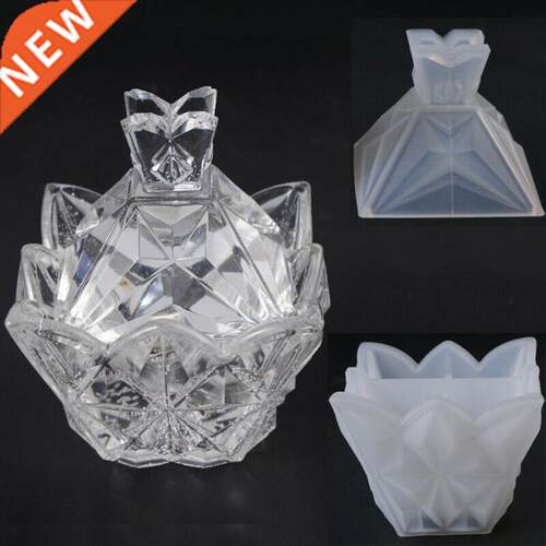 Silicone Jewellery Bead Storage Box Mold Resin Epoxy Making