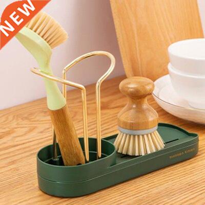Kitchen Sink Organizer Dish Drainer Drain Rack Soap Sponge