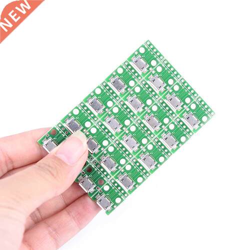 20cs Vouwelijke 5-in inboad 2.54mm Mico USB CB Tye M