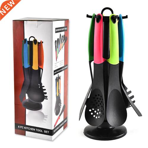 Kitchen Utensils Set 6Pcs Nylon Cooking Utensils Kitchen Gad