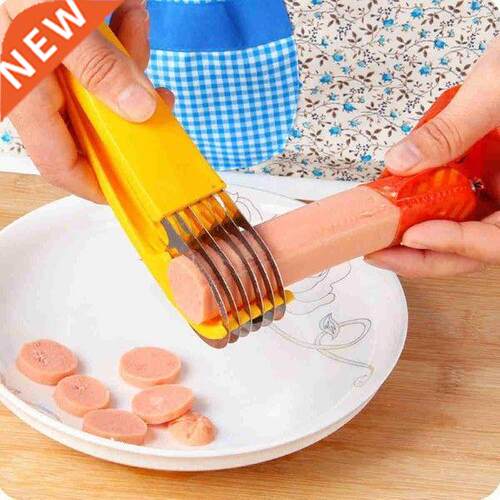 Stainless Steel Cutter Banana Fruit Vegetable Sausage