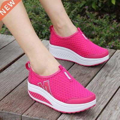 Shoes Women Mesh Flat Shoes Sneakers Platform Shoes Women Lo