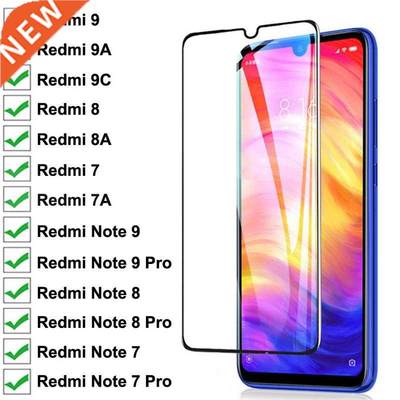 99D Tempered Glass For Xiaomi Redmi 9 9A 9C 8 8A 7 7A Screen