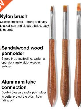 Nail Art Liner Easy to Use Nail Pen Liner Sandalwood