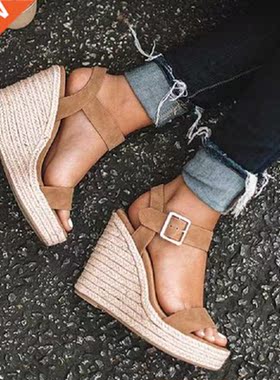2022 New Ladies oes Platform Sandals Women Comfortable Wed