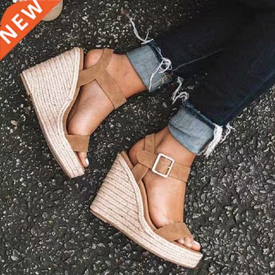 2022 New Ladies oes Platform Sandals Women Comfortable Wed