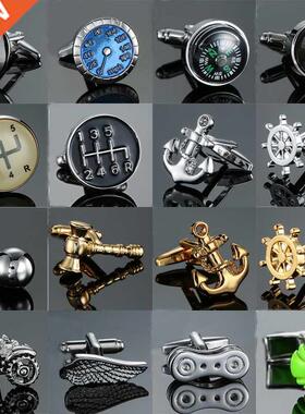 Fashion Men's Cufflinks ainless eel Business Cufflinks F