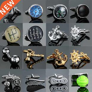 Fashion Men's Cufflinks ainless eel Business Cufflinks F